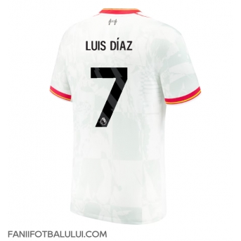 Liverpool Luis Diaz #7 Tricou Fotbal Replică 2024-25 Barbati Treilea